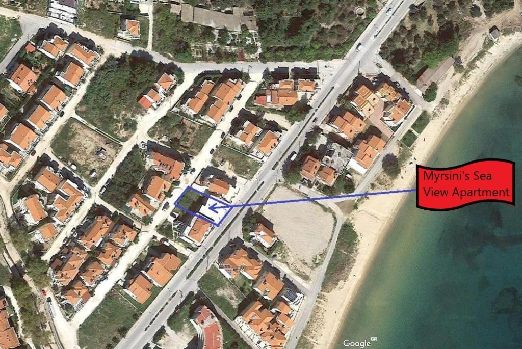 Myrsini'S Sea View Apartment Nea Peramos (Macedonia) Exterior foto