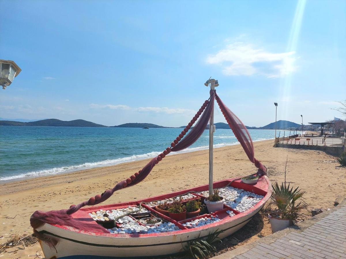 Myrsini'S Sea View Apartment Nea Peramos (Macedonia) Exterior foto
