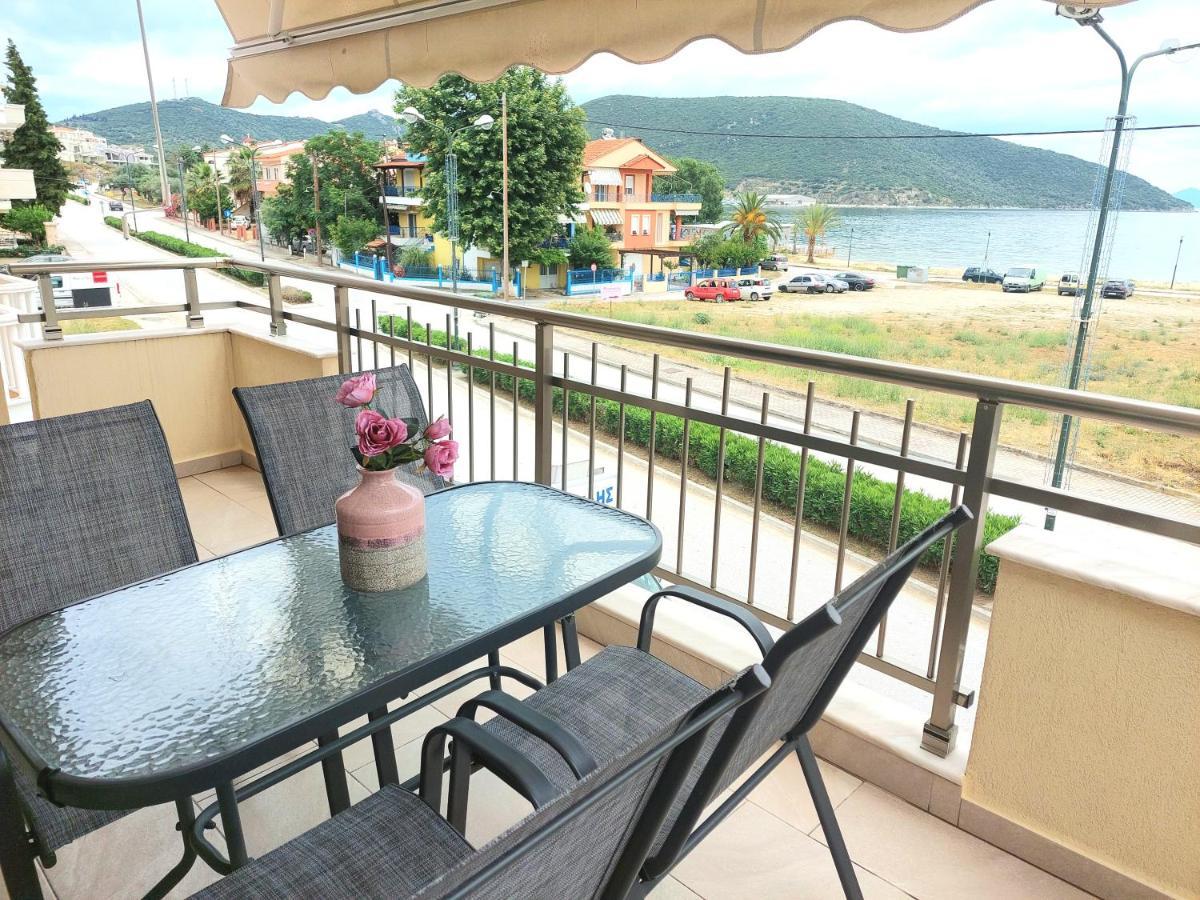 Myrsini'S Sea View Apartment Nea Peramos (Macedonia) Exterior foto